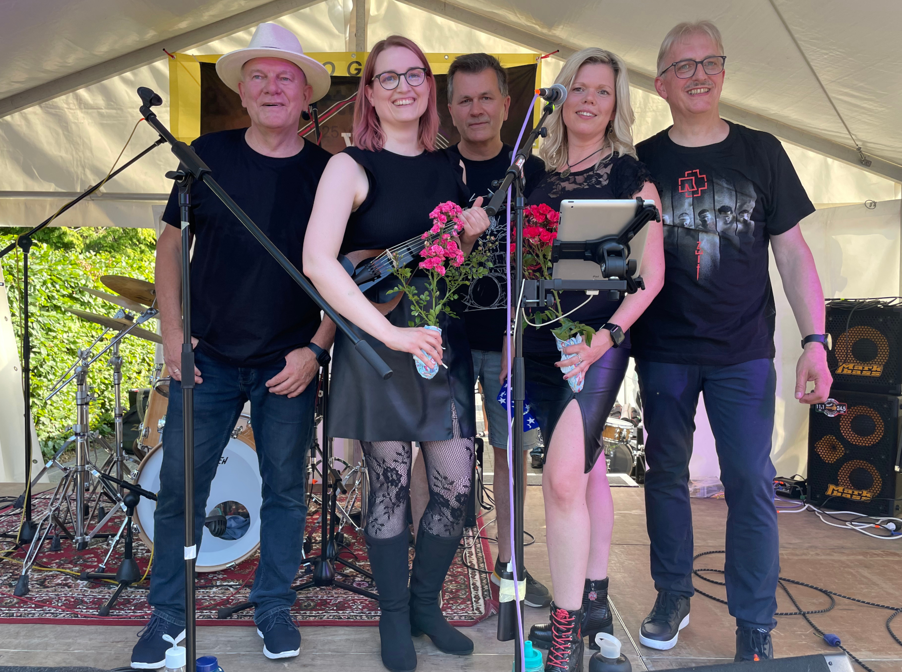 We Are Downstairs live beim Jahnstraßenfest am 19. Juli 2025